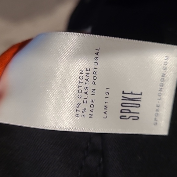 SPOKE Men’s Navy Trousers “Fives” 36x34 Build B - Picture 6 of 6